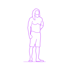 Pop Culture Actors Actresses Jason Momoa Stencil Svg Design File, Free Vectors File